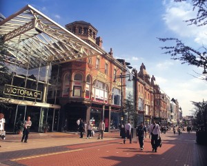 Leeds shopping Victorian Quarter